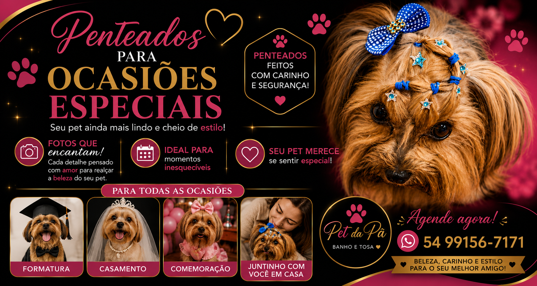 Promoções do pet